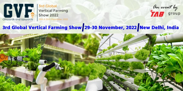 3rd edition Global Vertical Farming Show to be held in New Delhi